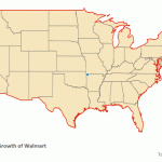 Watch The Spread of Walmart Across The Country In One Horrifying GIF