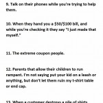 20 Things Customers Do That Annoy Retail Workers.