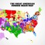 New map calculates Americas 16 most popular burger chains in order