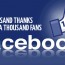 Thank You for Our 1000 likes on Facebook
